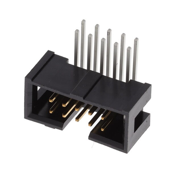 CONN HEADER R/A 10POS 2.54MM