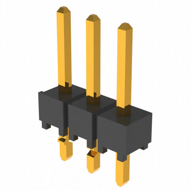 CONN HEADER VERT 3POS 2.54MM