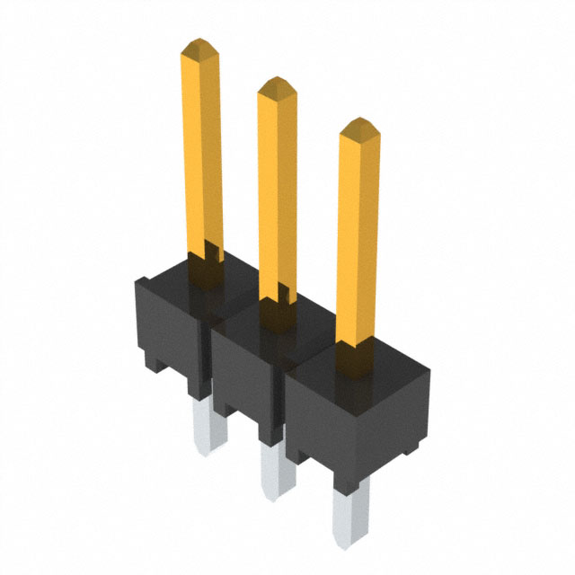 CONN HEADER VERT 3POS 2.54MM
