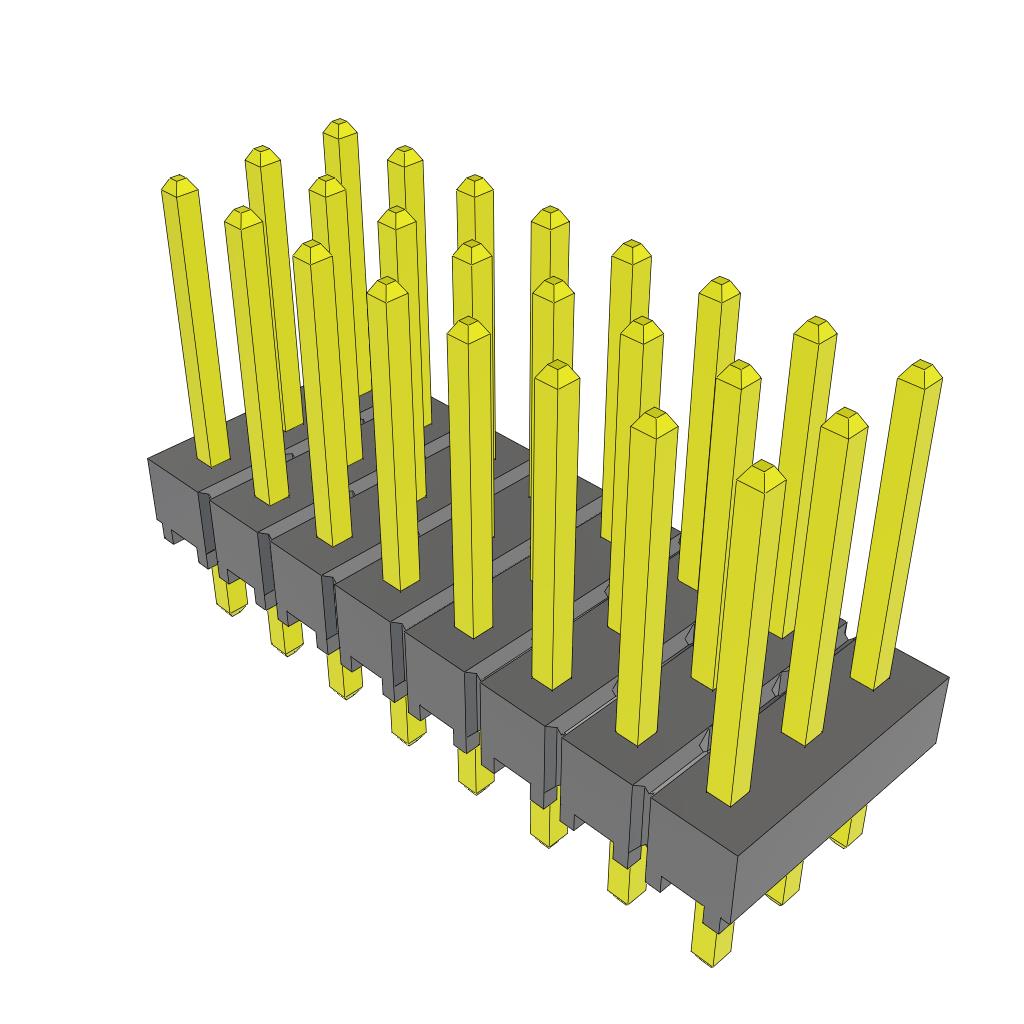 CONN HEADER VERT 24POS 2.54MM