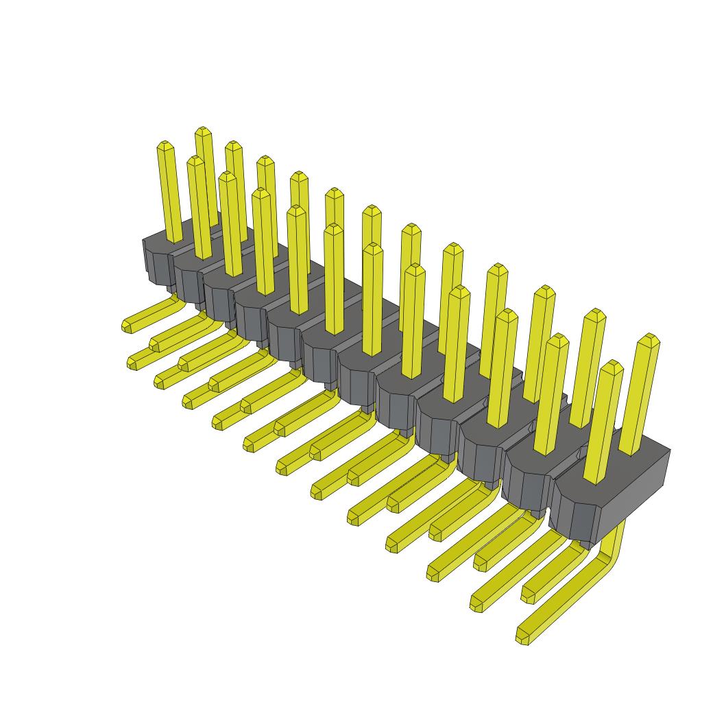 CLASSIC PCB HEADER STRIPS, 0.100