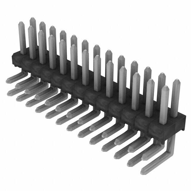 CONN HEADER R/A 26POS 2.54MM