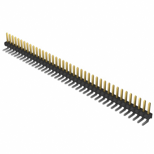 CONN HEADER R/A 40POS 2.54MM