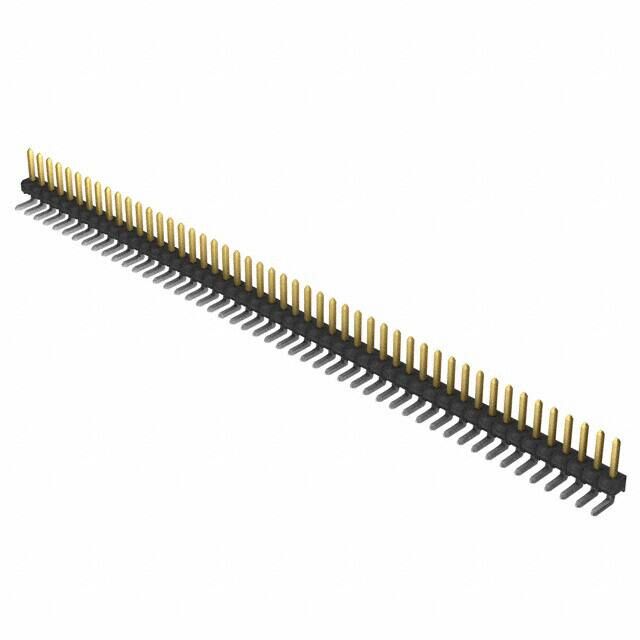CONN HEADER R/A 49POS 2.54MM