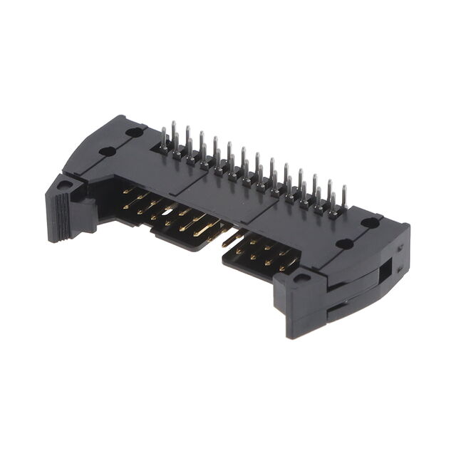 CONN HEADER R/A 26POS 2.54MM