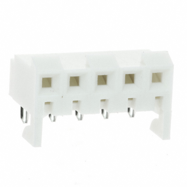 CONN RCPT 5P 0.156 TIN EDGE MNT