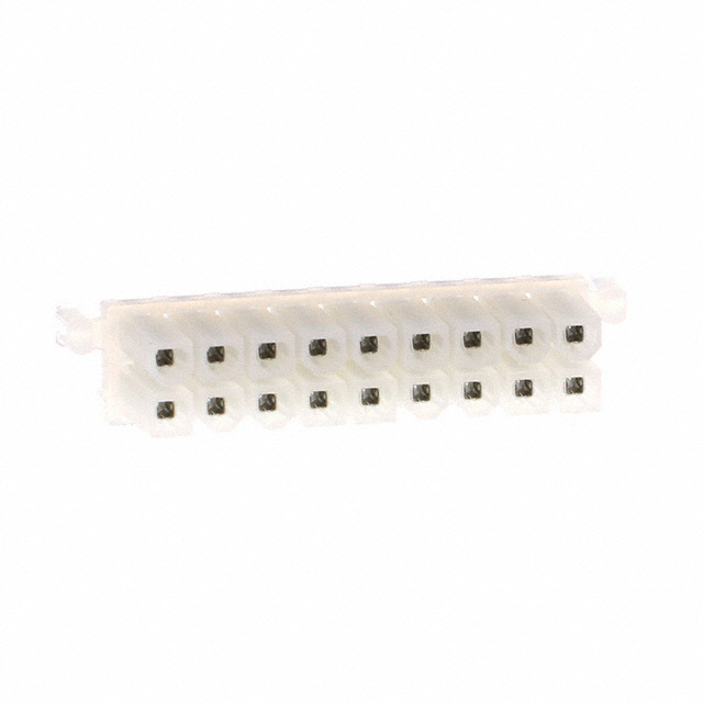 CONN RCPT 18POS 0.165 TIN PCB