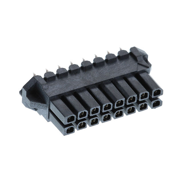 CONN RCPT 16POS 0.118 TIN PCB