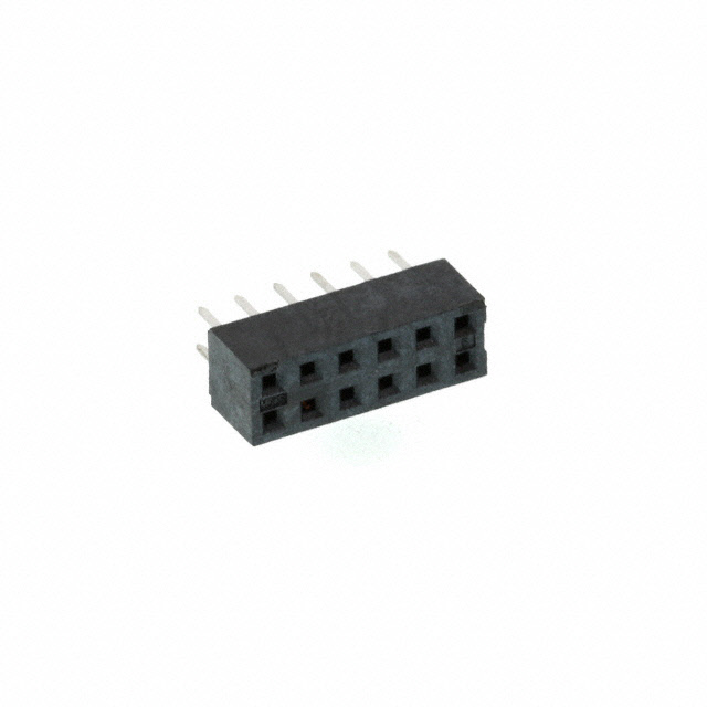 CONN RCPT 12POS 0.079 GOLD PCB