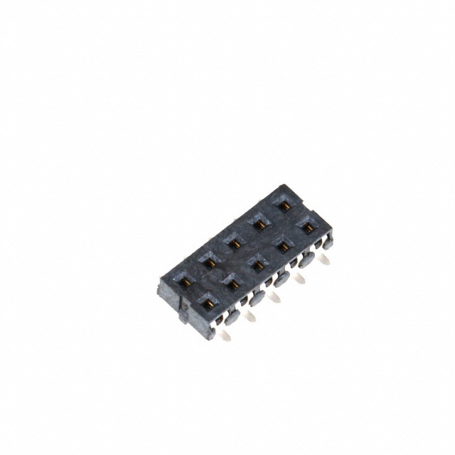 CONN RCPT 10POS 0.079 GOLD SMD