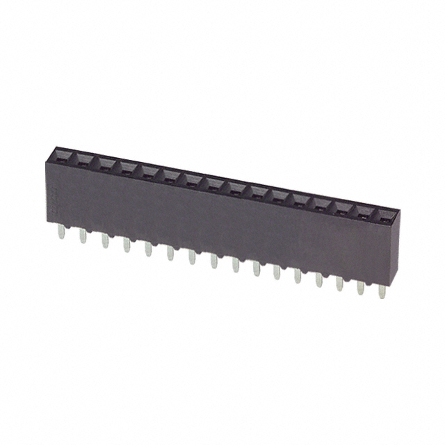 CONN RCPT 16POS 0.1 GOLD PCB