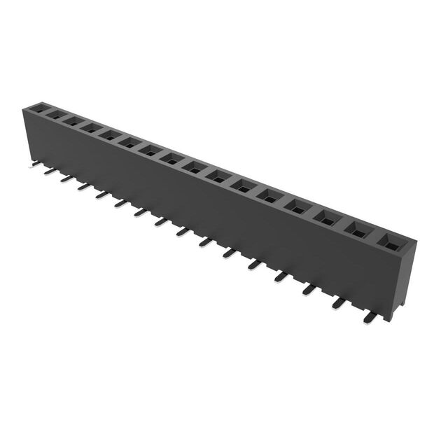CONN RCPT 16POS 0.079 GOLD SMD