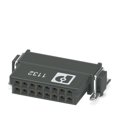 CONN RECPT 1.27MM 16POS SMD RA