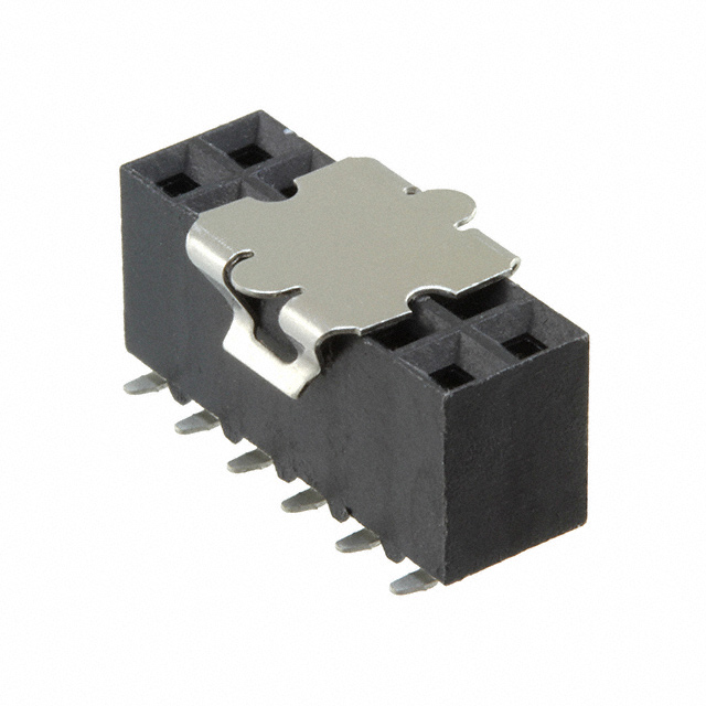 CONN RCPT 12POS 0.1 GOLD SMD