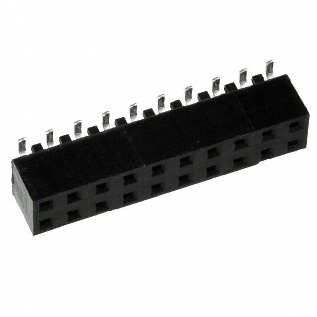 CONN RCPT 20POS 0.079 GOLD SMD