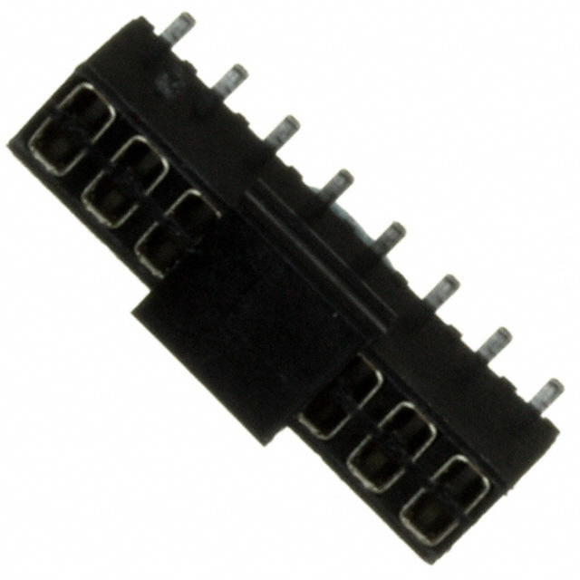 CONN RCPT 16POS 0.079 GOLD SMD