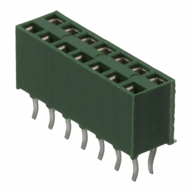 CONN RCPT 14POS 0.1 GOLD PCB