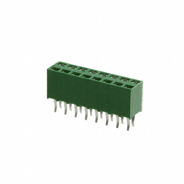 CONN RCPT 16POS 0.1 TIN PCB