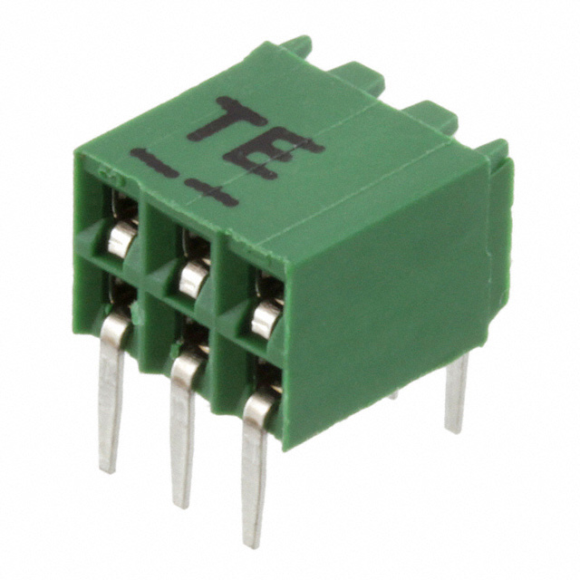 CONN RCPT 6POS 0.1 GOLD PCB R/A