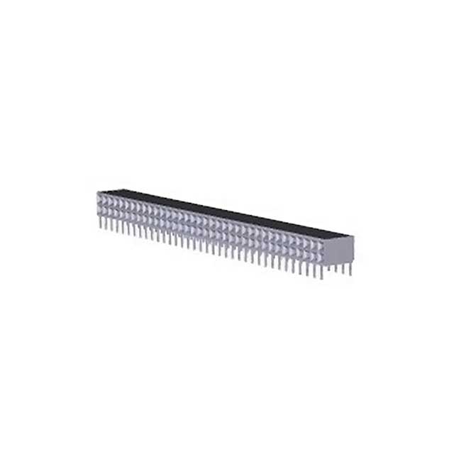 CONN RCPT 72POS 0.1 GOLD PCB R/A