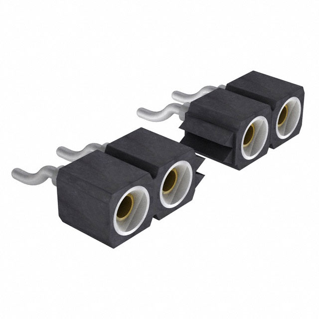 CONN RCPT 5POS 0.1 GOLD SMD R/A