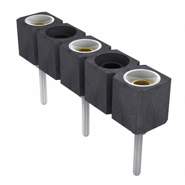 CONN SOCKET 3POS 0.2 GOLD PCB