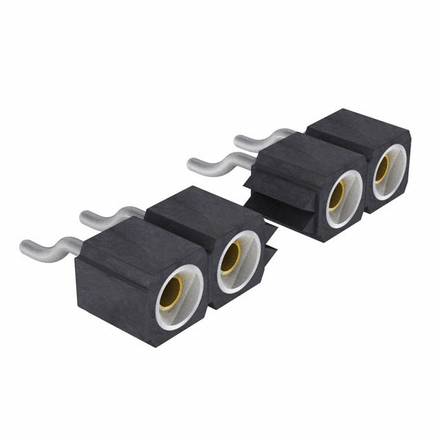 CONN SOCKET 9P 0.1 GOLD SMD R/A