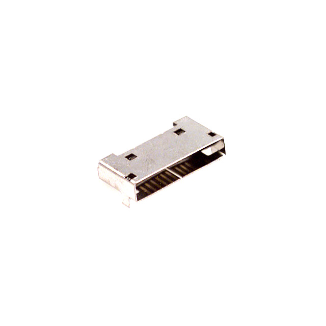 CONN RCPT 10P 0.031 GOLD SMD R/A