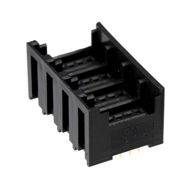 CONN RCPT 16POS 0.079 GOLD PCB