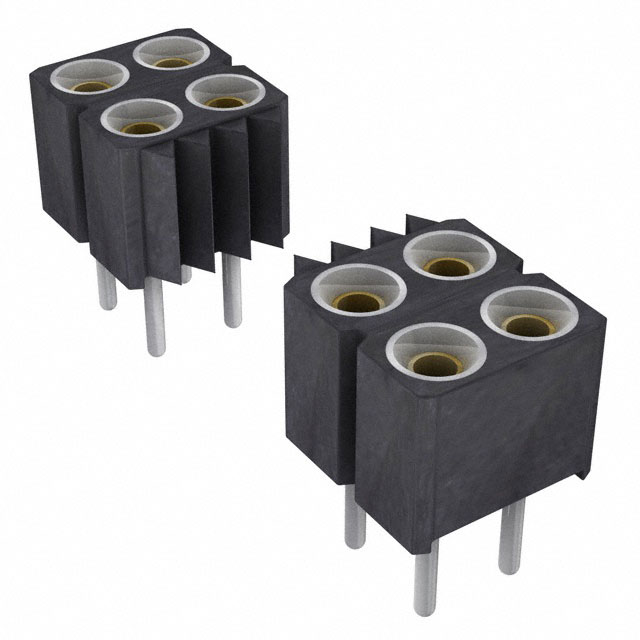 CONN SOCKET 34POS 0.1 GOLD PCB