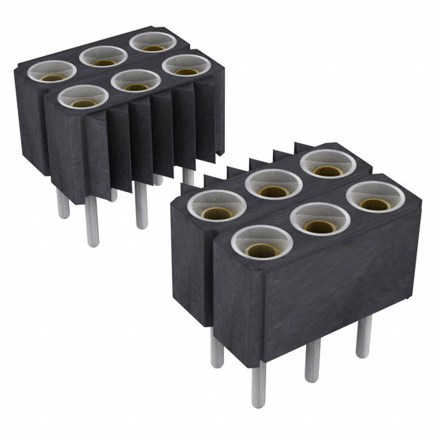 CONN SOCKET 18POS 0.1 GOLD PCB