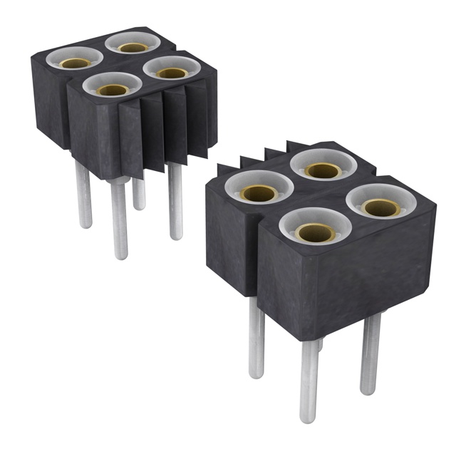 CONN SOCKET 10POS 0.1 GOLD PCB