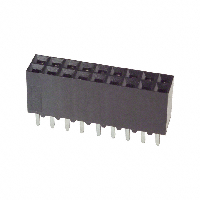 CONN RCPT 18POS 0.1 GOLD PCB