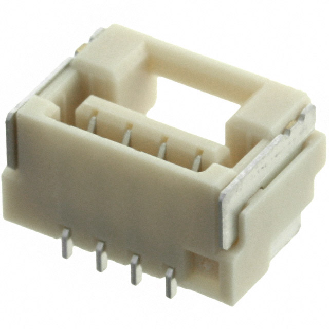 CONN RCPT 4POS 0.049 TIN SMD R/A