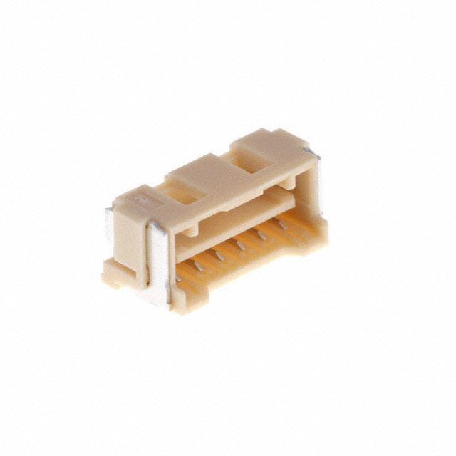 CONN RCPT 6POS 0.079 TIN SMD R/A