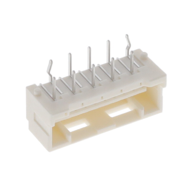 CONN RCPT 10P 0.059 TIN PCB R/A
