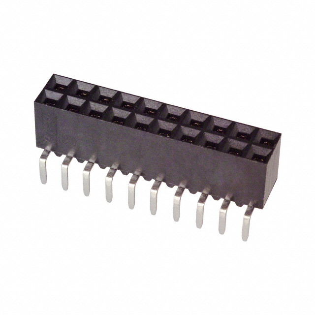 CONN RCPT 20POS 0.1 GOLD PCB