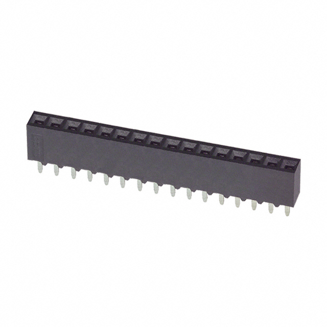 CONN RCPT 16POS 0.1 GOLD PCB