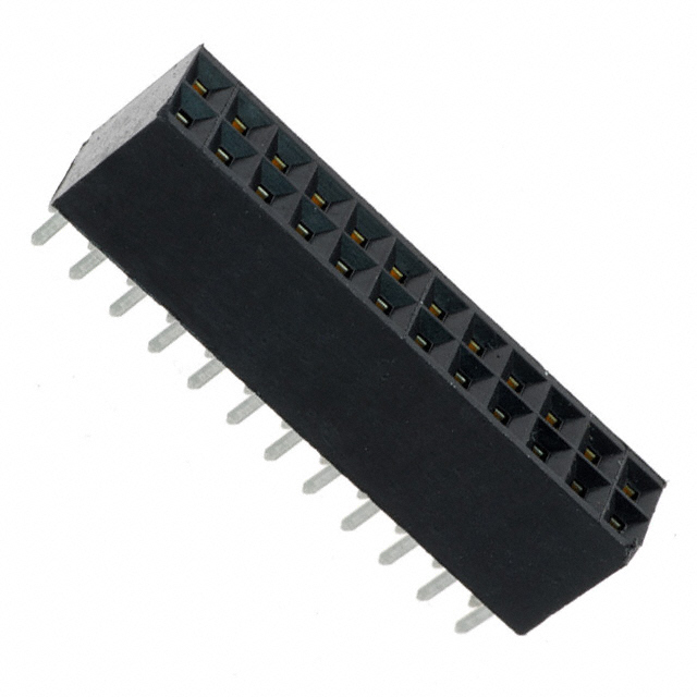 CONN RCPT 24POS 0.1 GOLD PCB