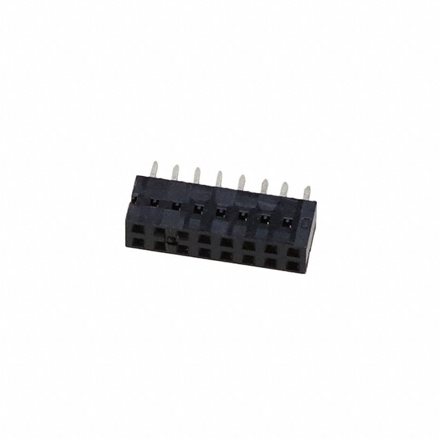 CONN RCPT 16POS 0.1 GOLD PCB