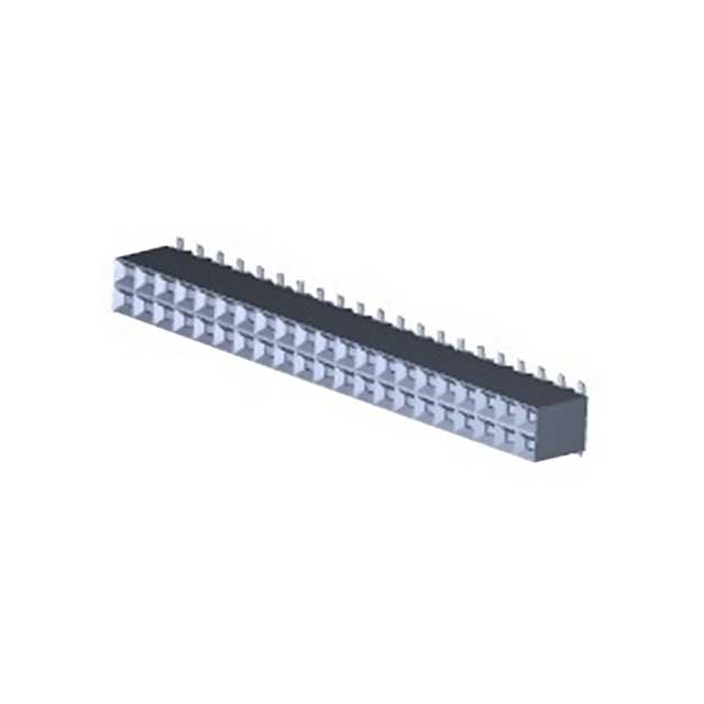 CONN RCPT 42POS 0.1 GOLD SMD