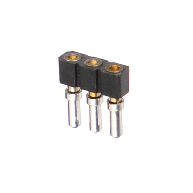 CONN RCPT 3POS 0.1 GOLD PCB
