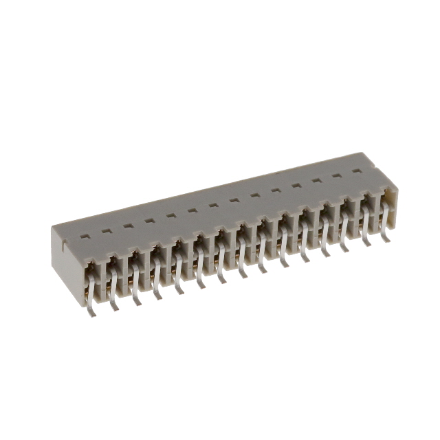 CONN RCPT 30POS 0.1 GOLD SMD R/A