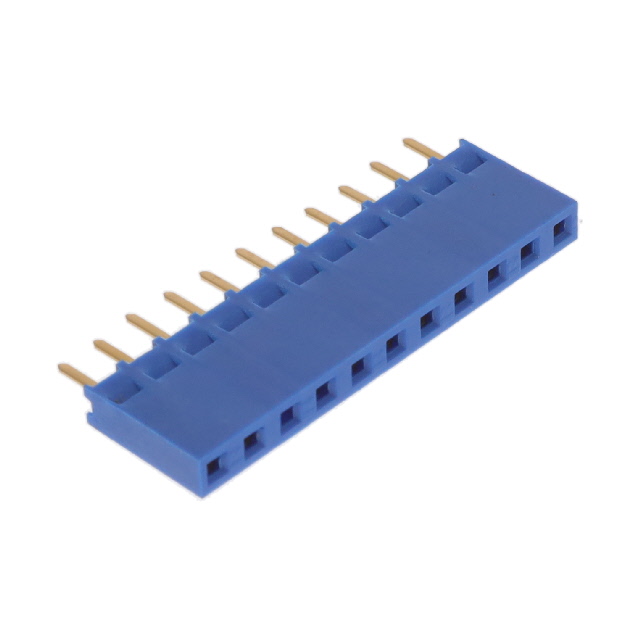 CONN RCPT 11POS 0.1 GOLD PCB