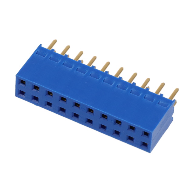 CONN RCPT 20POS 0.1 GOLD PCB