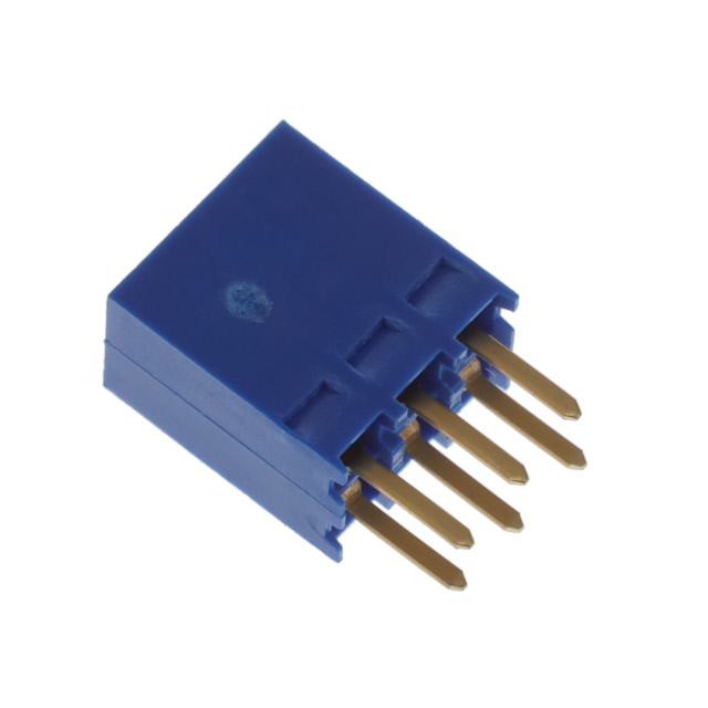 CONN RCPT 6POS 0.1 GOLD PCB