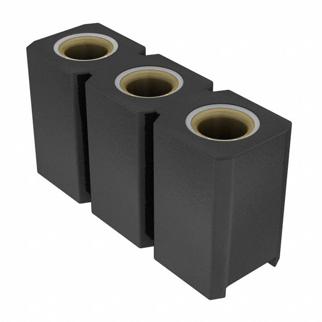 CONN SOCKET 3POS 0.1 GOLD SMD
