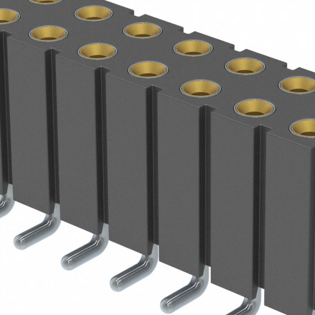 CONN RCPT 100POS 0.1 GOLD SMD