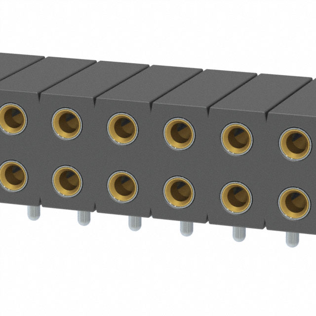 CONN RCPT 90POS 0.1 GOLD PCB R/A