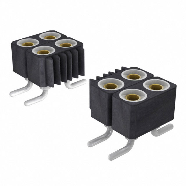 CONN SOCKET 10POS 0.1 GOLD SMD